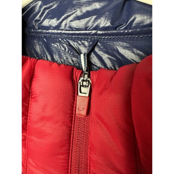 Vineyard Vines Mens New Large Down Winter Jacket Packable Puffer Primaloft - Picture 3 of 9